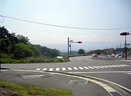 沢尻交差点